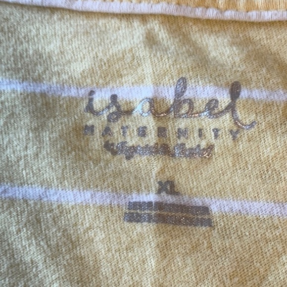 Yellow Striped Women's Top - Picture 5 of 6